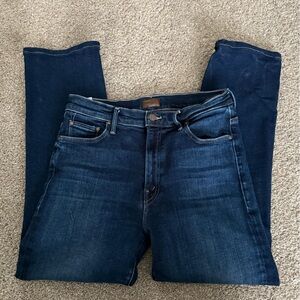 MOTHER insider ankle jeans in mind games